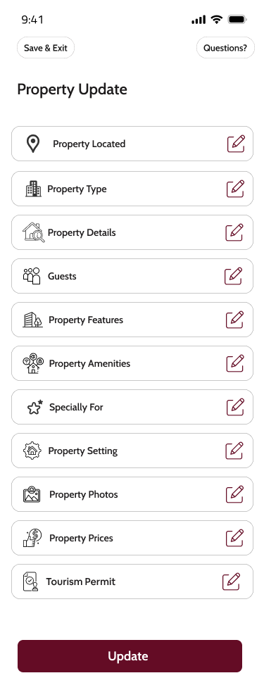 Property Update
